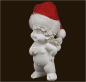 Preview: IGOR mit Santa-Mütze (Figur 3) Höhe: 8 cm