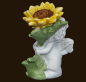 Preview: IGOR mit Sonnenblumen (Figur 9) Höhe: 7 cm