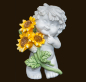 Preview: IGOR mit Sonnenblumen (Figur 12) Höhe: 7 cm