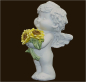 Preview: IGOR mit Sonnenblumen (Figur 4) Höhe: 12 cm