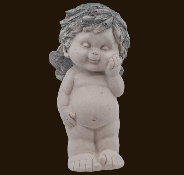 IGOR stehend (Figur 4) Höhe: 24 cm steingrau