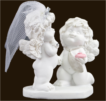 IGOR und Olga Hochzeitspaar (Figur 1) Höhe: 8 cm