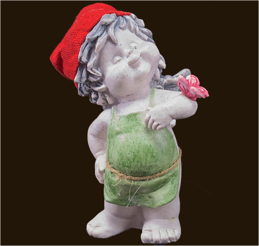 IGOR der kleine Gartenzwerg (Figur 2) Höhe: 12 cm