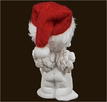 IGOR mit Santa-Mütze (Figur 3) Höhe: 8 cm