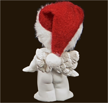 IGOR mit Santa-Mütze (Figur 4) Höhe: 8 cm