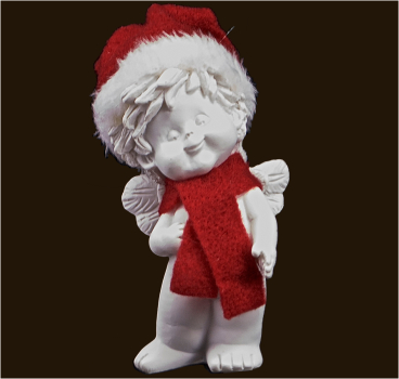 IGOR mit Santa-Mütze Höhe: 12 cm