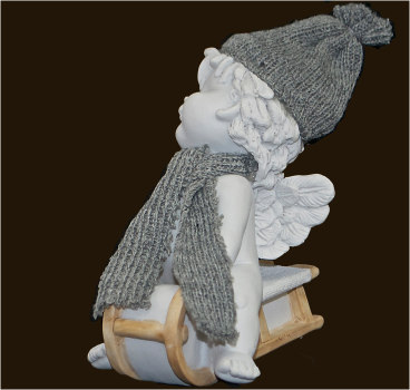 IGOR im Winter (Figur 2) Höhe: 12 cm
