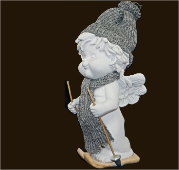 IGOR im Winter (Figur 4) Höhe: 12 cm