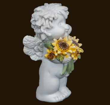 IGOR mit Sonnenblumen (Figur 10) Höhe: 7 cm