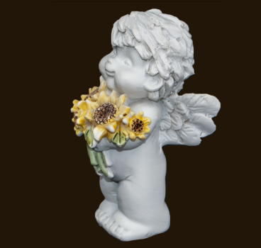 IGOR mit Sonnenblumen (Figur 10) Höhe: 7 cm