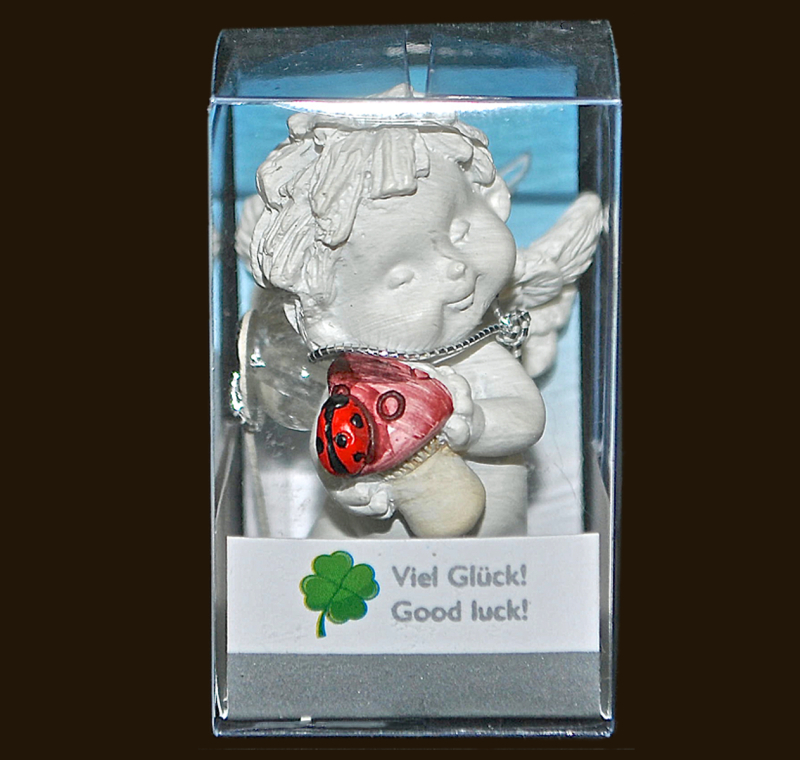 IGOR «Viel Glück» mit Glückspilz Höhe: 4,5 cm