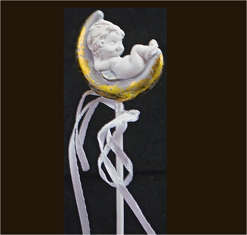IGOR Weihnachtsstick auf Mond Höhe: 5 cm