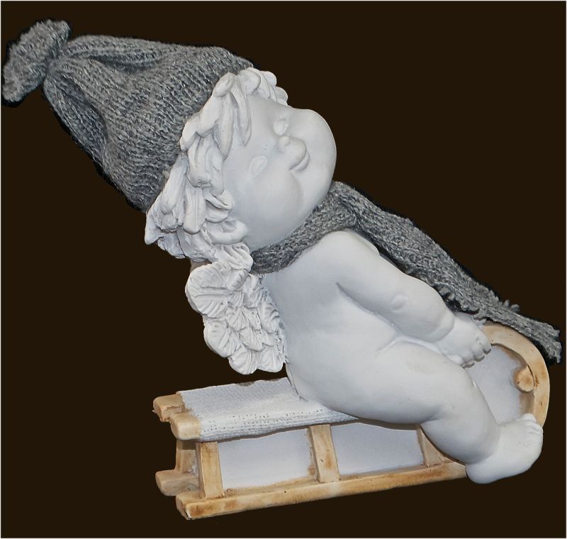 IGOR im Winter (Figur 2) Höhe: 12 cm