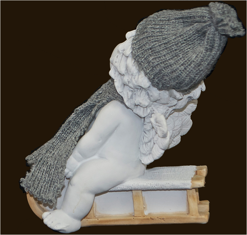IGOR im Winter (Figur 2) Höhe: 12 cm