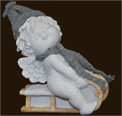 IGOR im Winter (Figur 2) Höhe: 12 cm